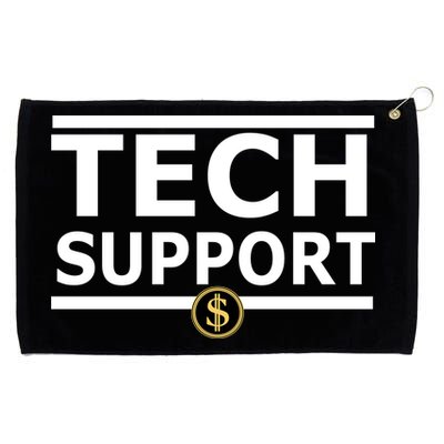 Tech Support Elon Musk D.O.G.E. Grommeted Golf Towel