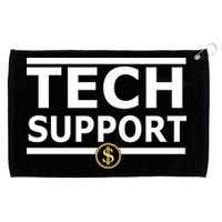 Tech Support Elon Musk D.O.G.E. Grommeted Golf Towel