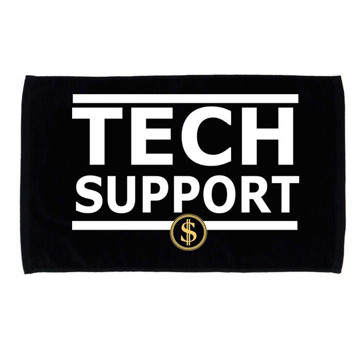 Tech Support Elon Musk D.O.G.E. Microfiber Hand Towel