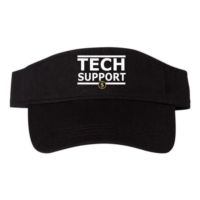 Tech Support Elon Musk D.O.G.E. Valucap Bio-Washed Visor
