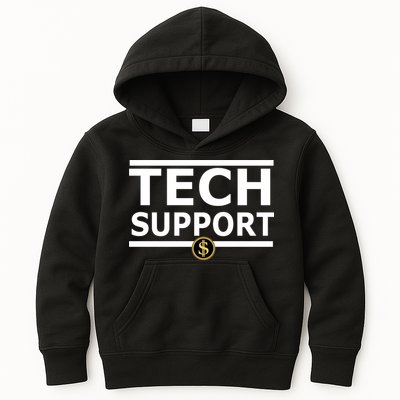 Tech Support Elon Musk D.O.G.E. Kids Hoodie