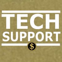 Tech Support Elon Musk D.O.G.E. Garment-Dyed Women's Muscle Tee