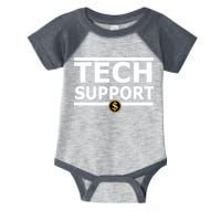 Tech Support Elon Musk D.O.G.E. Infant Baby Jersey Bodysuit