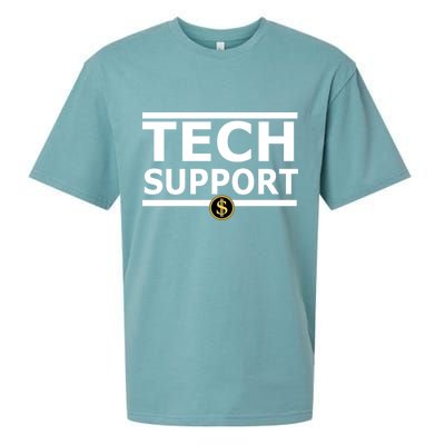 Tech Support Elon Musk D.O.G.E. Sueded Cloud Jersey T-Shirt