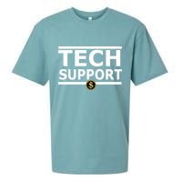 Tech Support Elon Musk D.O.G.E. Sueded Cloud Jersey T-Shirt