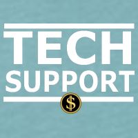 Tech Support Elon Musk D.O.G.E. Sueded Cloud Jersey T-Shirt