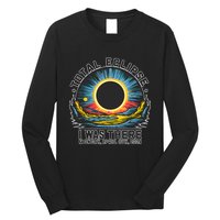 Total Solar Eclipse I Was There Monday April 8th 2024 Long Sleeve Shirt