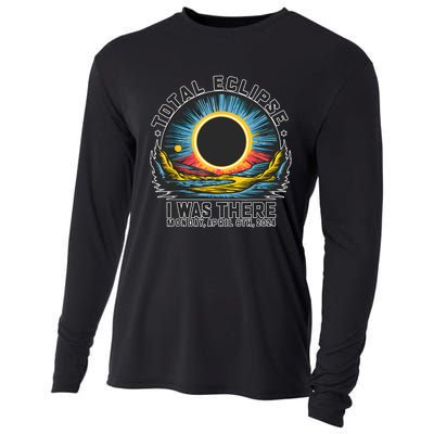 Total Solar Eclipse I Was There Monday April 8th 2024 Cooling Performance Long Sleeve Crew