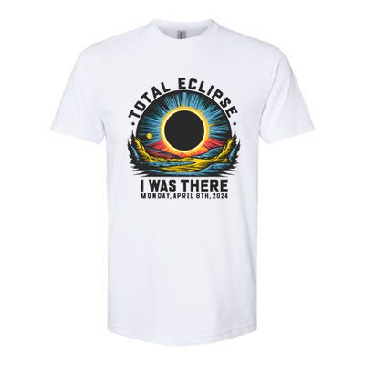 Total Solar Eclipse I Was There Monday April 8th 2024 Softstyle CVC T-Shirt