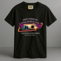 Tennessee Solar Eclipse I Was There Commemorative Souvenir Garment-Dyed Heavyweight T-Shirt