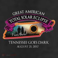 Tennessee Solar Eclipse I Was There Commemorative Souvenir Garment-Dyed Heavyweight T-Shirt