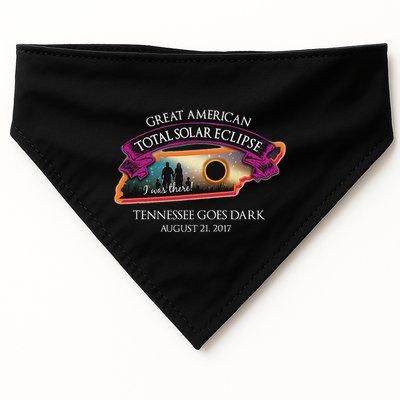 Tennessee Solar Eclipse I Was There Commemorative Souvenir USA-Made Doggie Bandana