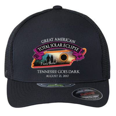Tennessee Solar Eclipse I Was There Commemorative Souvenir Flexfit Unipanel Trucker Cap