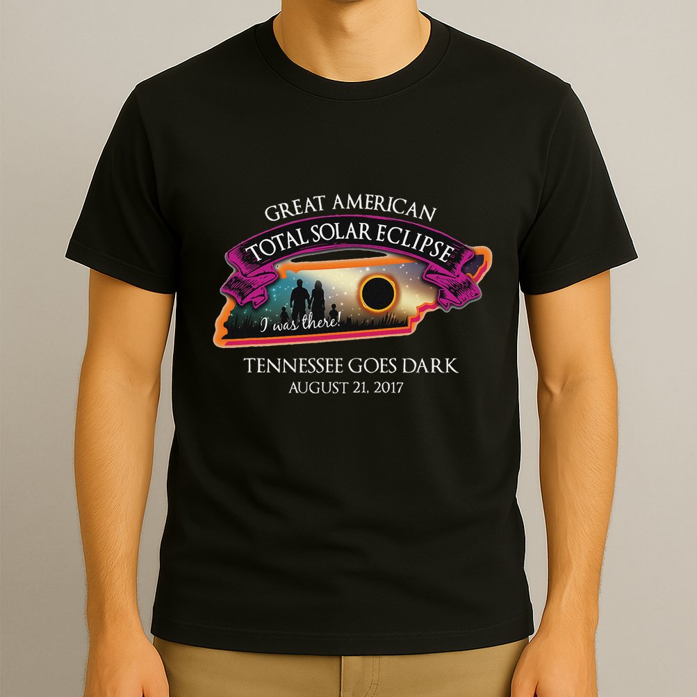 Tennessee Solar Eclipse I Was There Commemorative Souvenir T-Shirt
