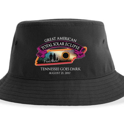 Tennessee Solar Eclipse I Was There Commemorative Souvenir Sustainable Bucket Hat