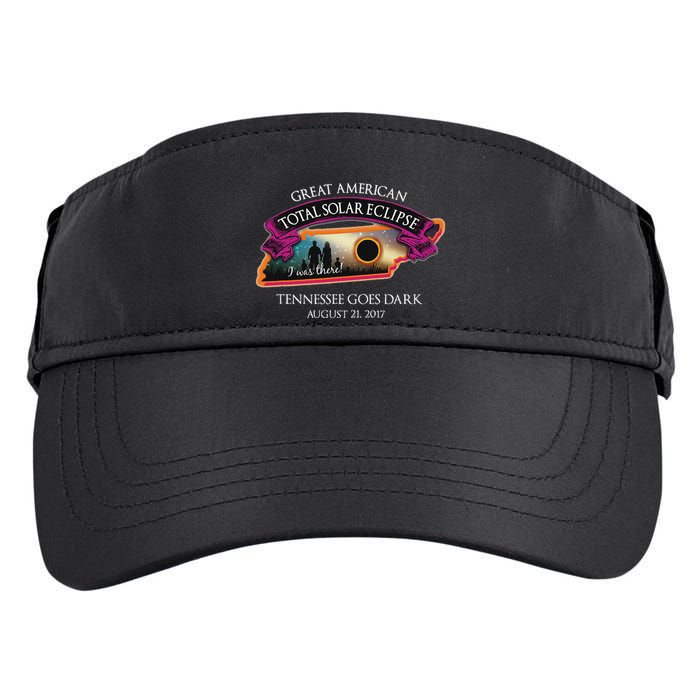 Tennessee Solar Eclipse I Was There Commemorative Souvenir Adult Drive Performance Visor