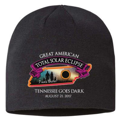 Tennessee Solar Eclipse I Was There Commemorative Souvenir Sustainable Beanie