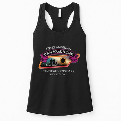 Tennessee Solar Eclipse I Was There Commemorative Souvenir Womens Tank Top