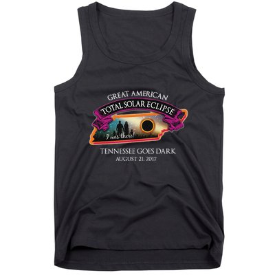 Tennessee Solar Eclipse I Was There Commemorative Souvenir Tank Top