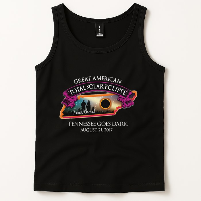 Tennessee Solar Eclipse I Was There Commemorative Souvenir Tank Top