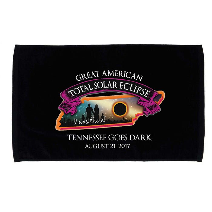 Tennessee Solar Eclipse I Was There Commemorative Souvenir Microfiber Hand Towel