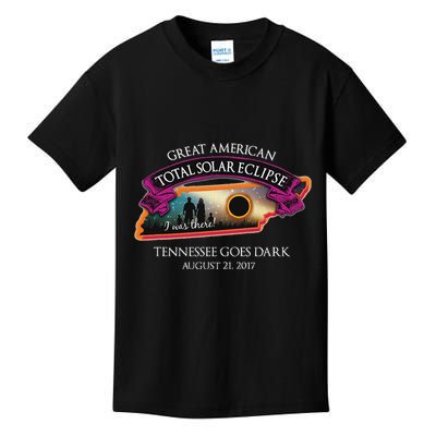 Tennessee Solar Eclipse I Was There Commemorative Souvenir Kids T-Shirt