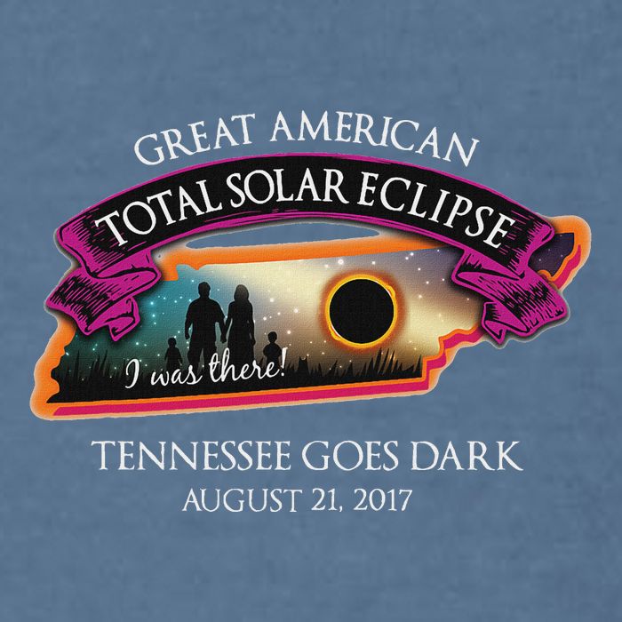 Tennessee Solar Eclipse I Was There Commemorative Souvenir Garment-Dyed Sweatshirt