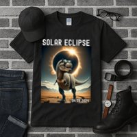 Total Solar Eclipse Trex Dinosaur April 8 2024 Tall T-Shirt