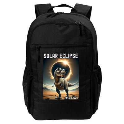 Total Solar Eclipse Trex Dinosaur April 8 2024 Backpack