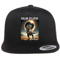 Total Solar Eclipse Trex Dinosaur April 8 2024 Flatbill Hat