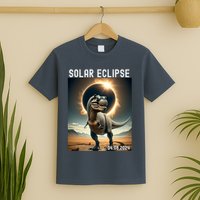 Total Solar Eclipse Trex Dinosaur April 8 2024 T-Shirt