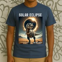 Total Solar Eclipse Trex Dinosaur April 8 2024 T-Shirt
