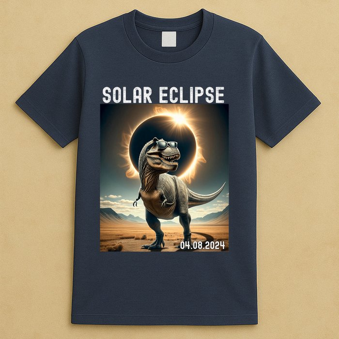 Total Solar Eclipse Trex Dinosaur April 8 2024 T-Shirt