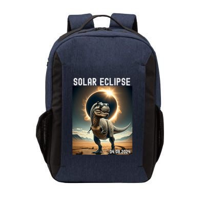 Total Solar Eclipse Trex Dinosaur April 8 2024 Vector Backpack