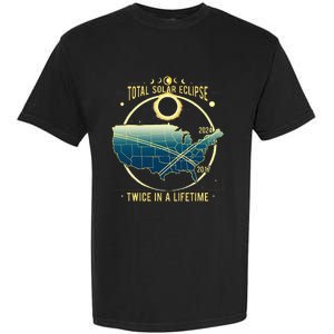 Total Solar Eclipse Twice In A Lifetime 2024 Garment-Dyed Heavyweight T-Shirt