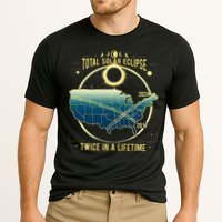 Total Solar Eclipse Twice In A Lifetime 2024 Cooling Performance Crew T-Shirt