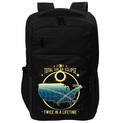 Total Solar Eclipse Twice In A Lifetime 2024 Impact Tech Backpack