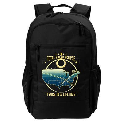 Total Solar Eclipse Twice In A Lifetime 2024 Daily Commute Backpack
