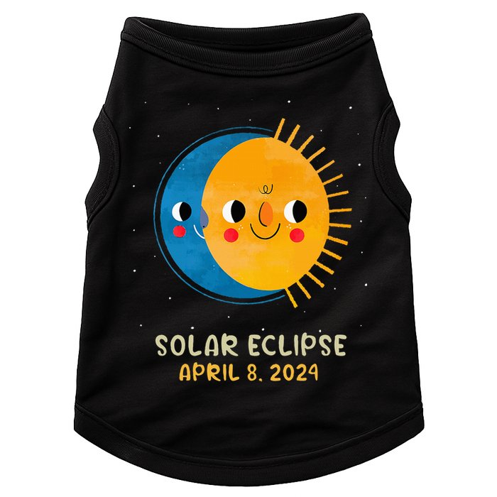 Total Solar Eclipse 2024 Cute Solar Eclipse Doggie Tank