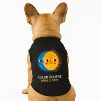 Total Solar Eclipse 2024 Cute Solar Eclipse Doggie Tank