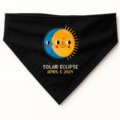 Total Solar Eclipse 2024 Cute Solar Eclipse USA-Made Doggie Bandana