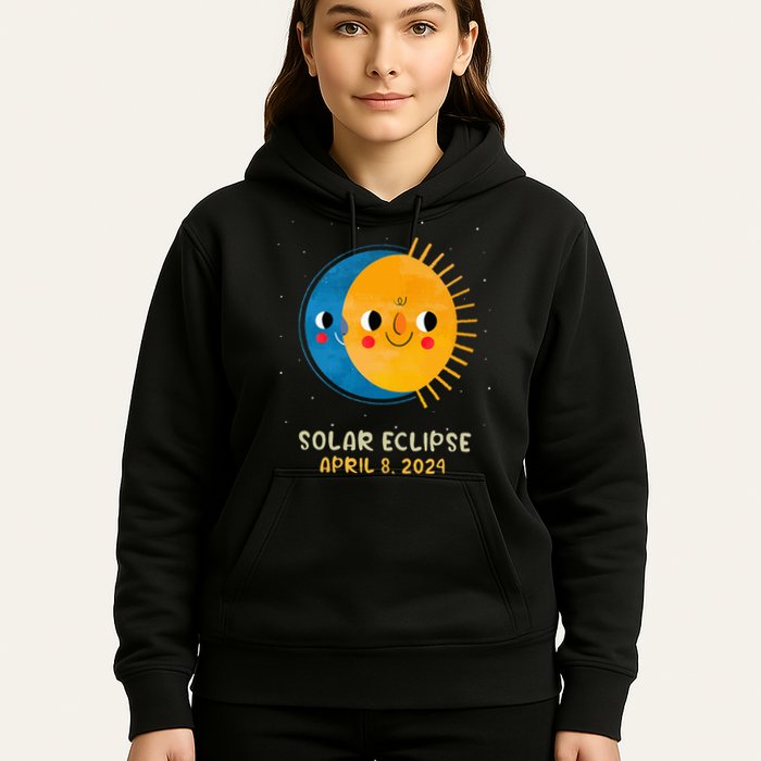 Total Solar Eclipse 2024 Cute Solar Eclipse Hoodie