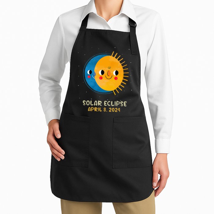 Total Solar Eclipse 2024 Cute Solar Eclipse Apron