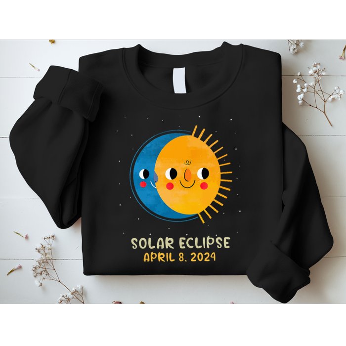 Total Solar Eclipse 2024 Cute Solar Eclipse Sweatshirt