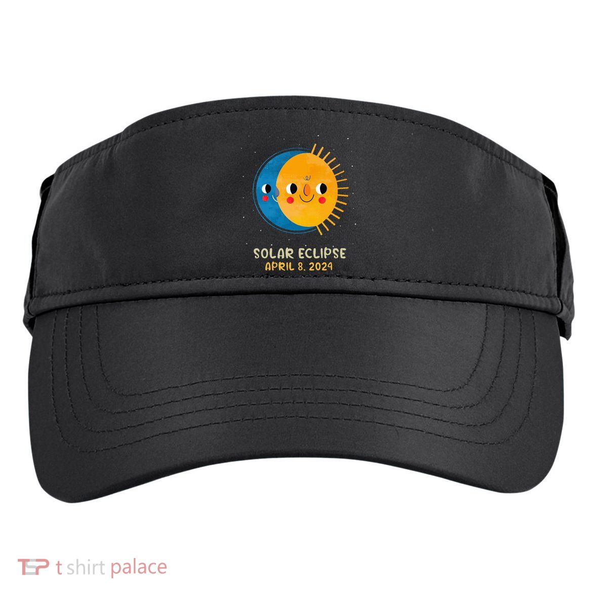 Total Solar Eclipse 2024 Cute Solar Eclipse Adult Drive Performance Visor