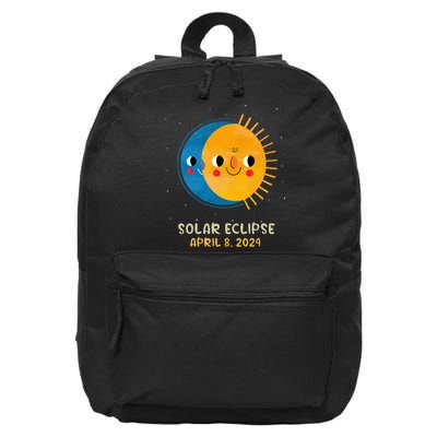 Total Solar Eclipse 2024 Cute Solar Eclipse 16 in Basic Backpack