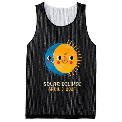 Total Solar Eclipse 2024 Cute Solar Eclipse Mesh Reversible Basketball Jersey Tank