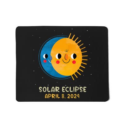 Total Solar Eclipse 2024 Cute Solar Eclipse Mousepad