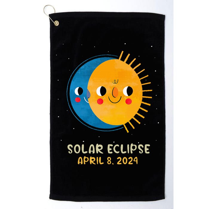Total Solar Eclipse 2024 Cute Solar Eclipse Golf Towel