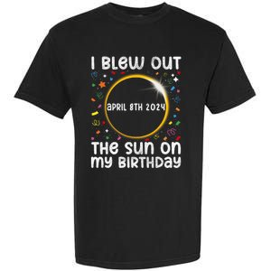 Total Solar Eclipse Birthday April 2024 Funny Quote Totality Garment-Dyed Heavyweight T-Shirt